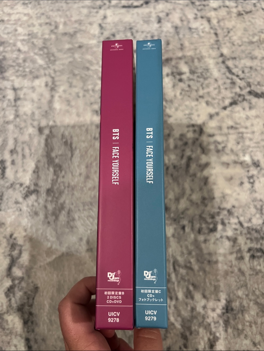 BTS Face yourself albums